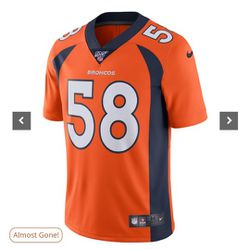 Nike NFL Broncos #58 Miller Women's Size Medium Jersey