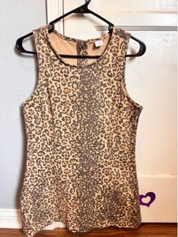 Cheetah dress size M