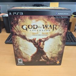 Sony PS3 God Of War Collector edition Statue With Box - No Game