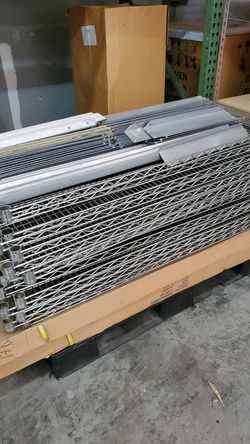 NSF Metal Shelf 48" x 18" Additional Chrome Wire Shelves