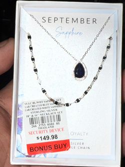 Sterling Silver Necklace 