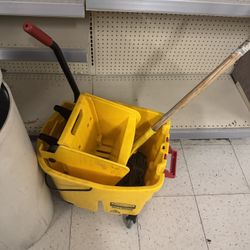Mop Bucket With Mop