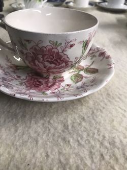 Rose Chintz Tea Cup 