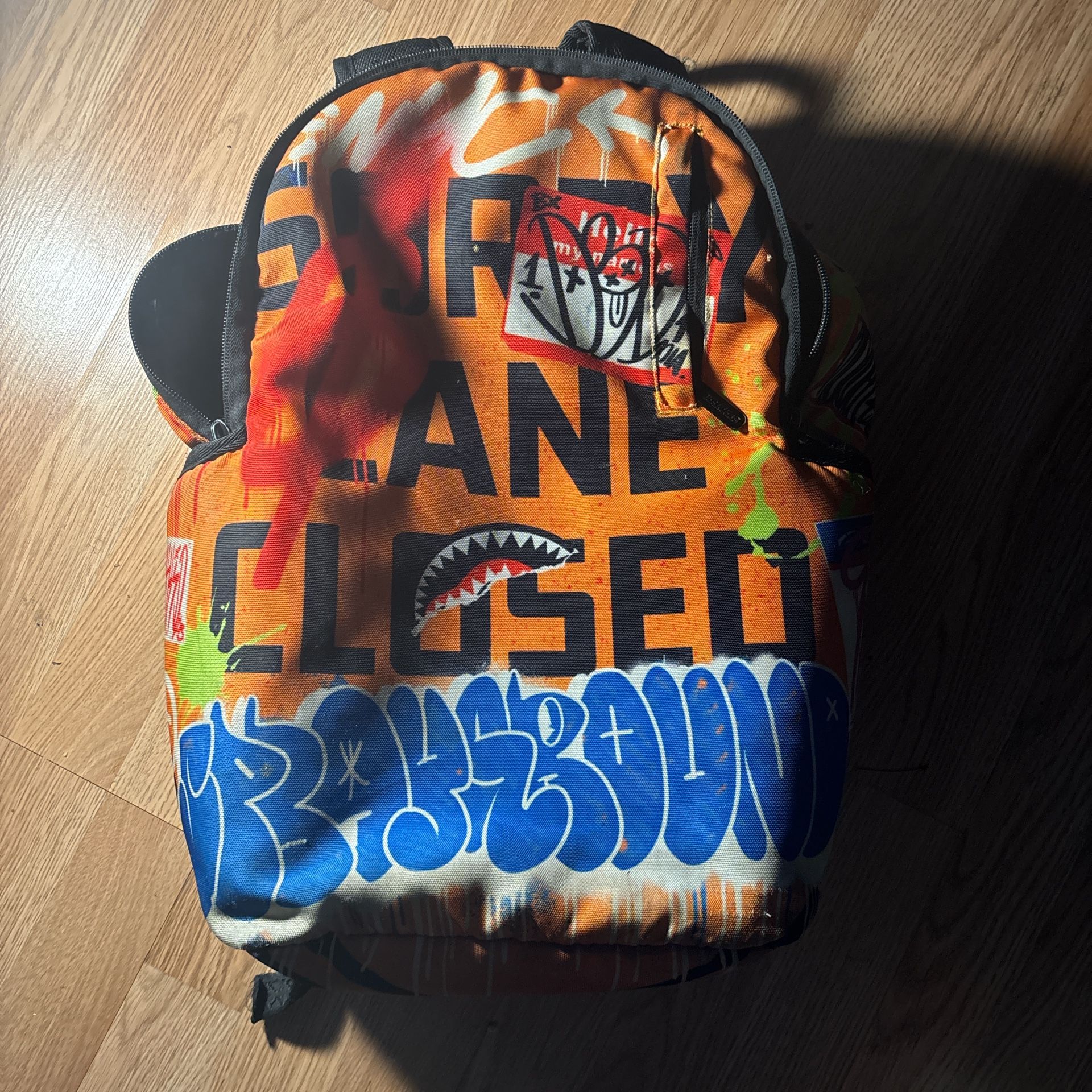 Spray Ground Graffiti Backpack