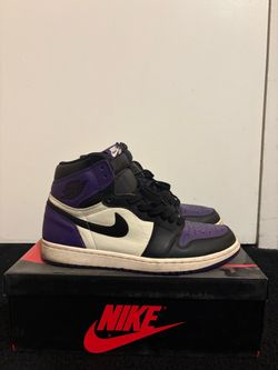 Air Jordan 1 court purple