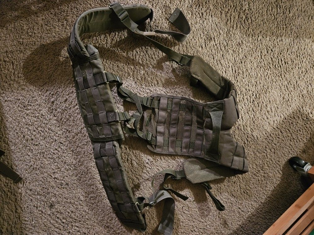 3 Separate Belts With Harness