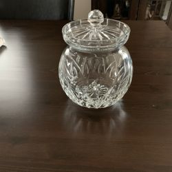Lismore Round Biscuit Barrel Waterford