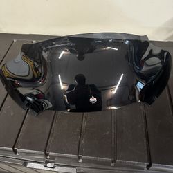 6 inch smoked sport Flare Windshield for Harley-Davidson