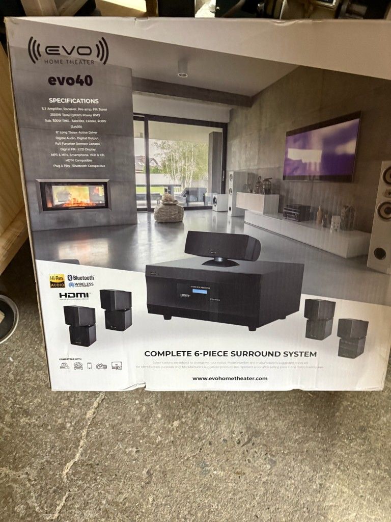Evo 40 Surround Sound System 