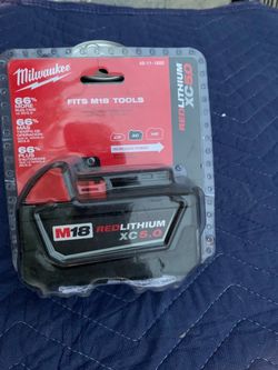 Milwaukee M18 RedLithium XC5.0 Battery