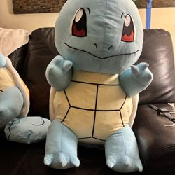 Official Pokémon 20" Jumbo Squirtle Plush Toy Factory Carnival Prize 