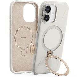 TORRAS Ostand Q3 Silicone For IPhone 17 Case, Fit For MagSafe, 360 Ring Holder Kickstand, Soft Liquid Silicone Cozy Grip, Camera Control, Shockproof R