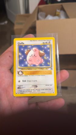 Cleffa Pokémon Trading Card