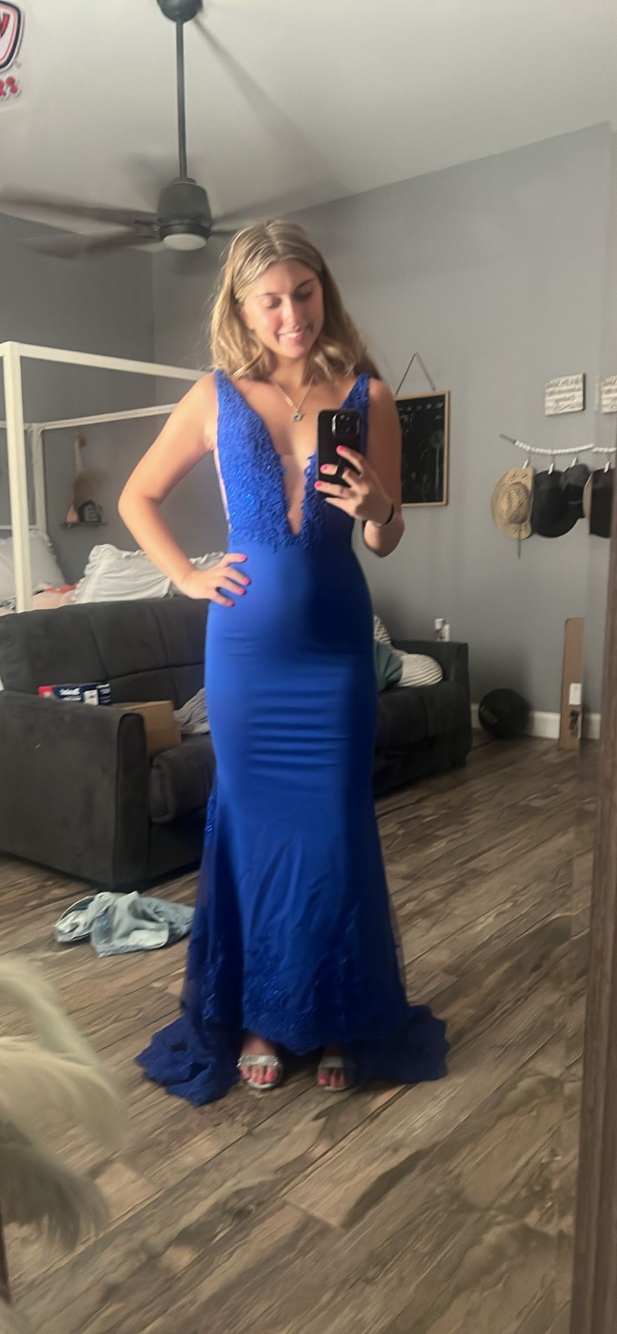 Prom Dress Royal Blue