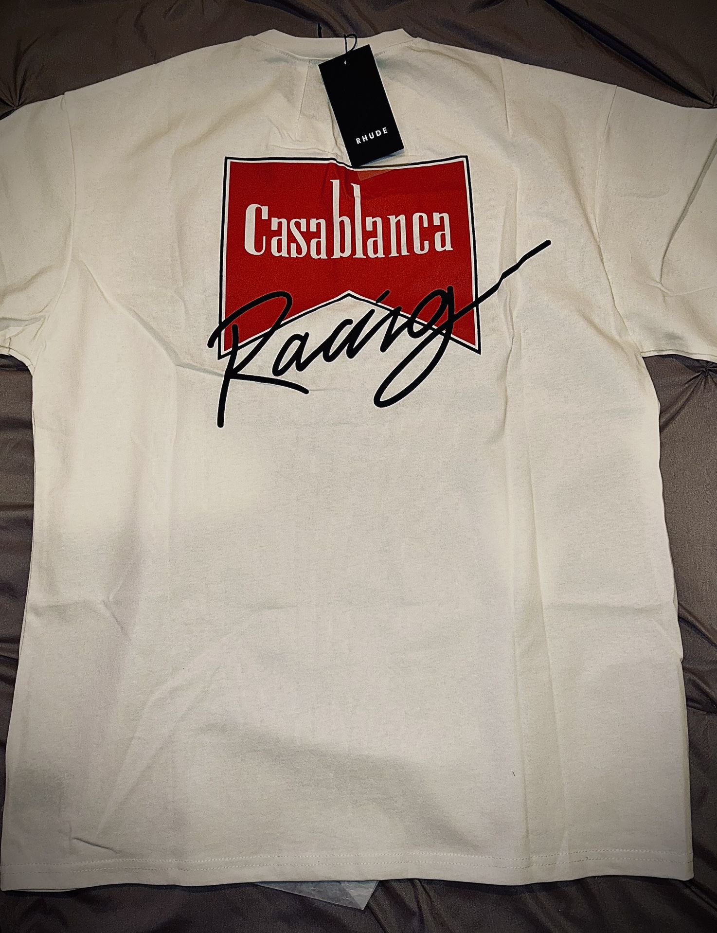 Rhude x Casablanca Mens T-Shirt (Montecarlo Edition)  L