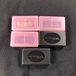 Nintendo Ds 6 Plastic Cases 