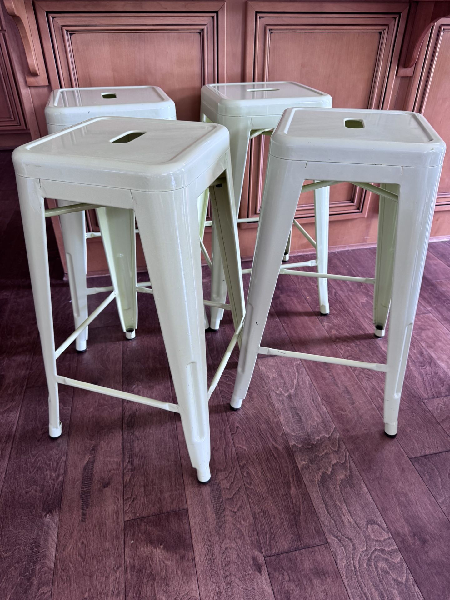 Metal bar stools Set Of 4