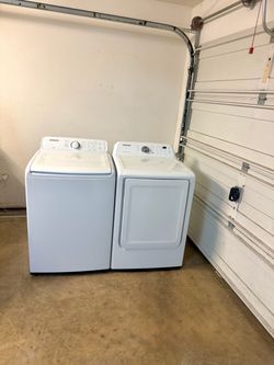 Washer and dryer