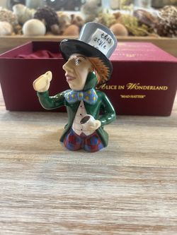 Candle Crown Collections Alice In Wonderland Porcelain Mad Hatter