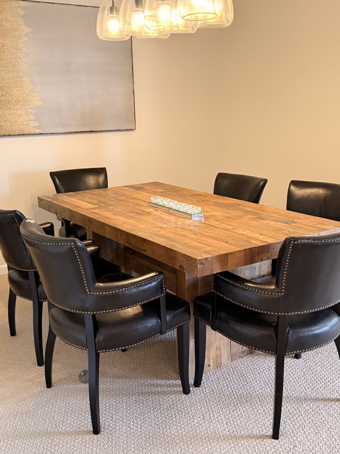 West Elm Wood Dining Table