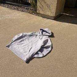 The Summit Ice No-Logo Blank Grey Heavyweight Hoodie Men’s Size Small
