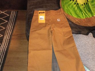 Brand new Brown Carhartt hoodie 2T neverand brand new brown Carhartt pants 3T  been worn still has tags on them