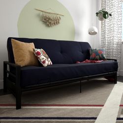 Elm & Oak Miles Metal Futon Frame, Black. New In Box.