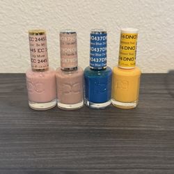 DND nail polishes