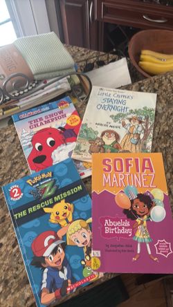 Four Early Reader Softcover Books