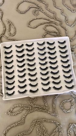 30 pair Fluffy Mink Eyelashes
