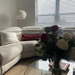 White Sectional Couch