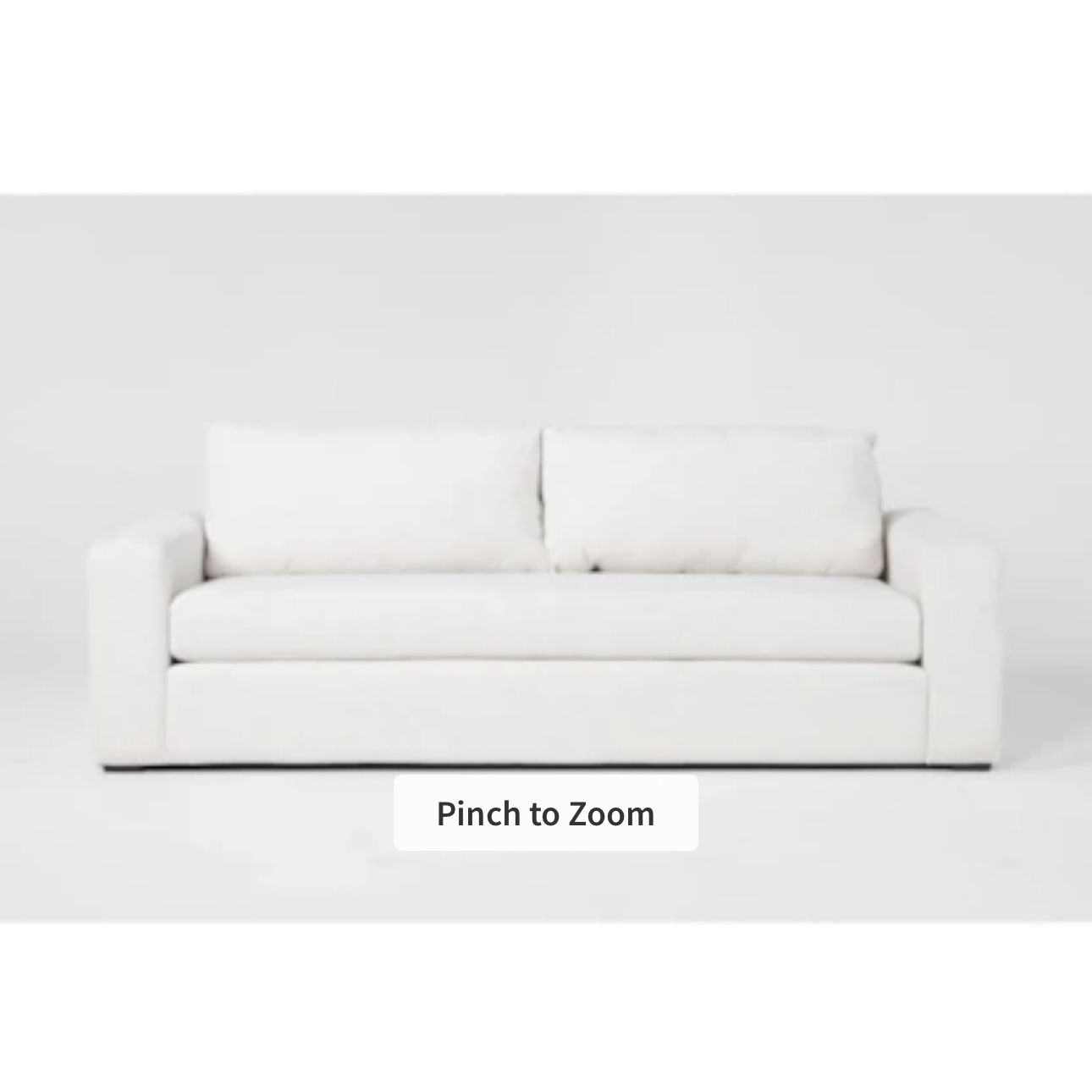 2 large Beige & Chenille sofas