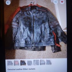 Genuine Leather Biker Jackets / Houzer Leathers 
