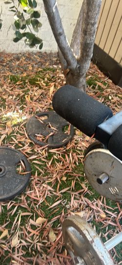 Cast Iron Weight Plates Set
