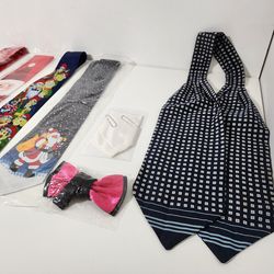 All kinds of different ties