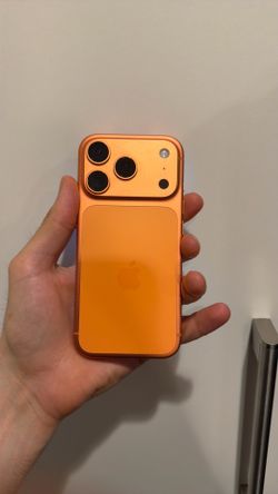 Apple iPhone 17 pro orange unlock no SIM card restrictions 256gb orange color