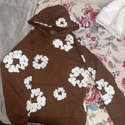Denim Tears The Cotton Wreath Sweatshirt Brown