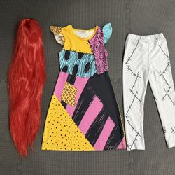 Girls Sally Nightmare Before Christmas Costume 