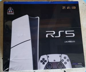 New and Sealed RS5 (NOT PS5) Video console with 40000 preloaded video games and 2 Wireless Controllers
