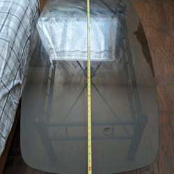 Glass & Metal Coffee table