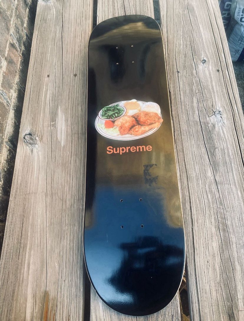 Supreme “Chicken Dinner” 8.25 Skateboard Deck (RARE) (Retail $100+)