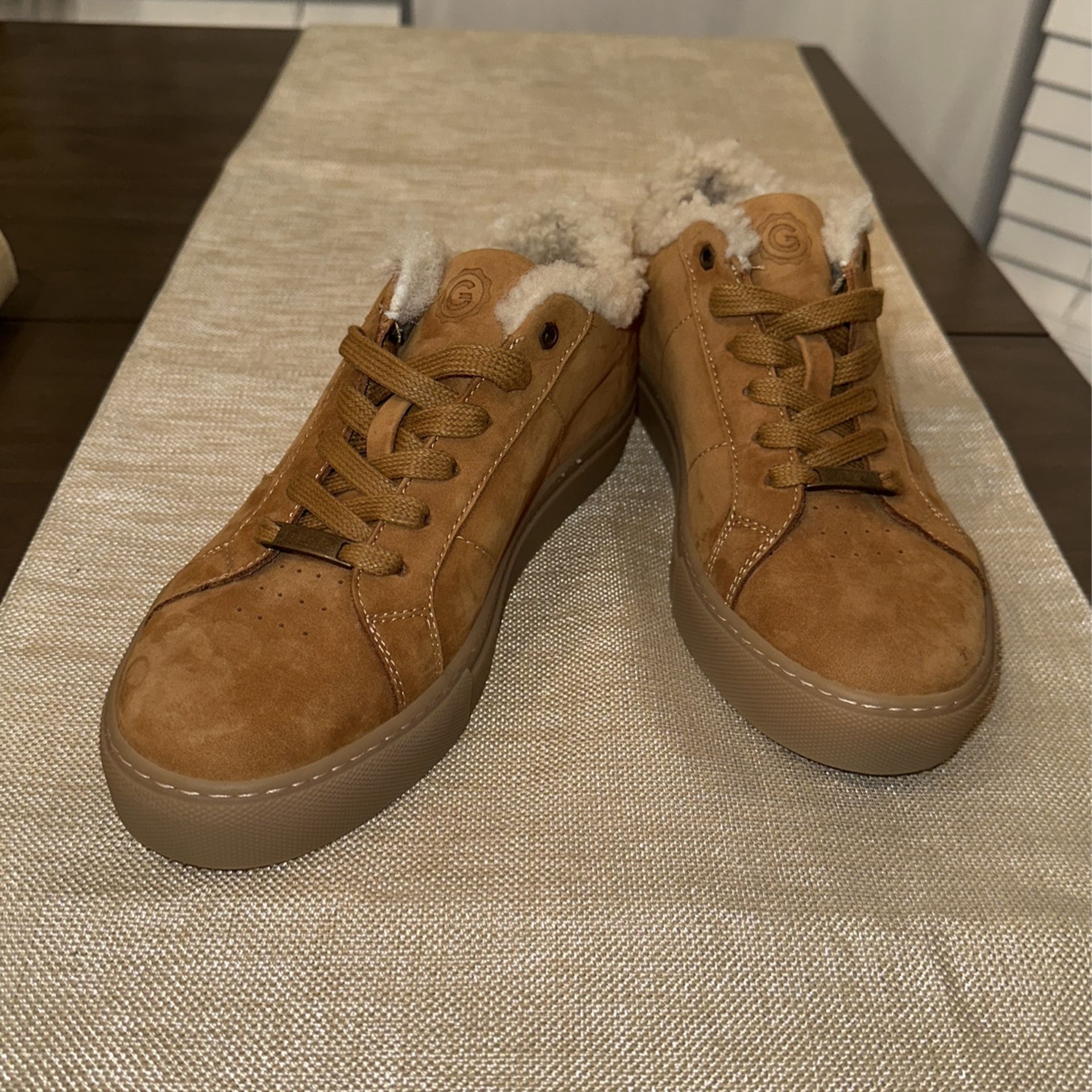 *New* Greats Brooklyn Brown Nubuck Suede Leather Sneaker