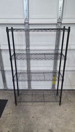 4 tier steel utility rack