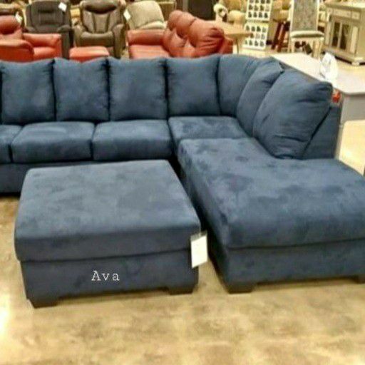 Darc Blue Sectional RAF LAF available $39 DOWN