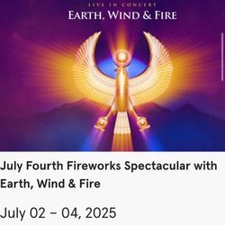 Earth Wind & Fire | Wed Jul 2 - Fri Jul 4