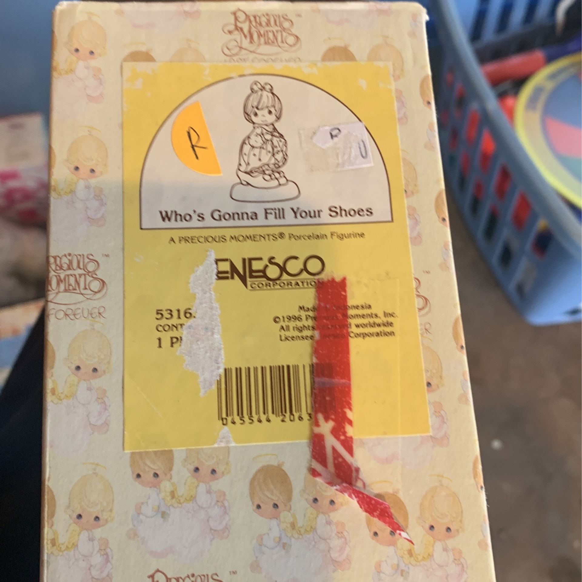 Precious Moments Whose Gonna Fill Your Shoes