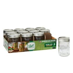 New And Like New Quart And Pint Canning Mason Jars With Lids And Rings