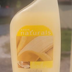 Avon Naturals Banana and Coconut Milk Shower Gel