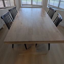 Table And 4 Chairs 