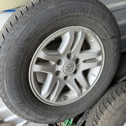 4 Toyota Wheels And Tires 265/65R17 Tundra, 4Runner, Tacoma 